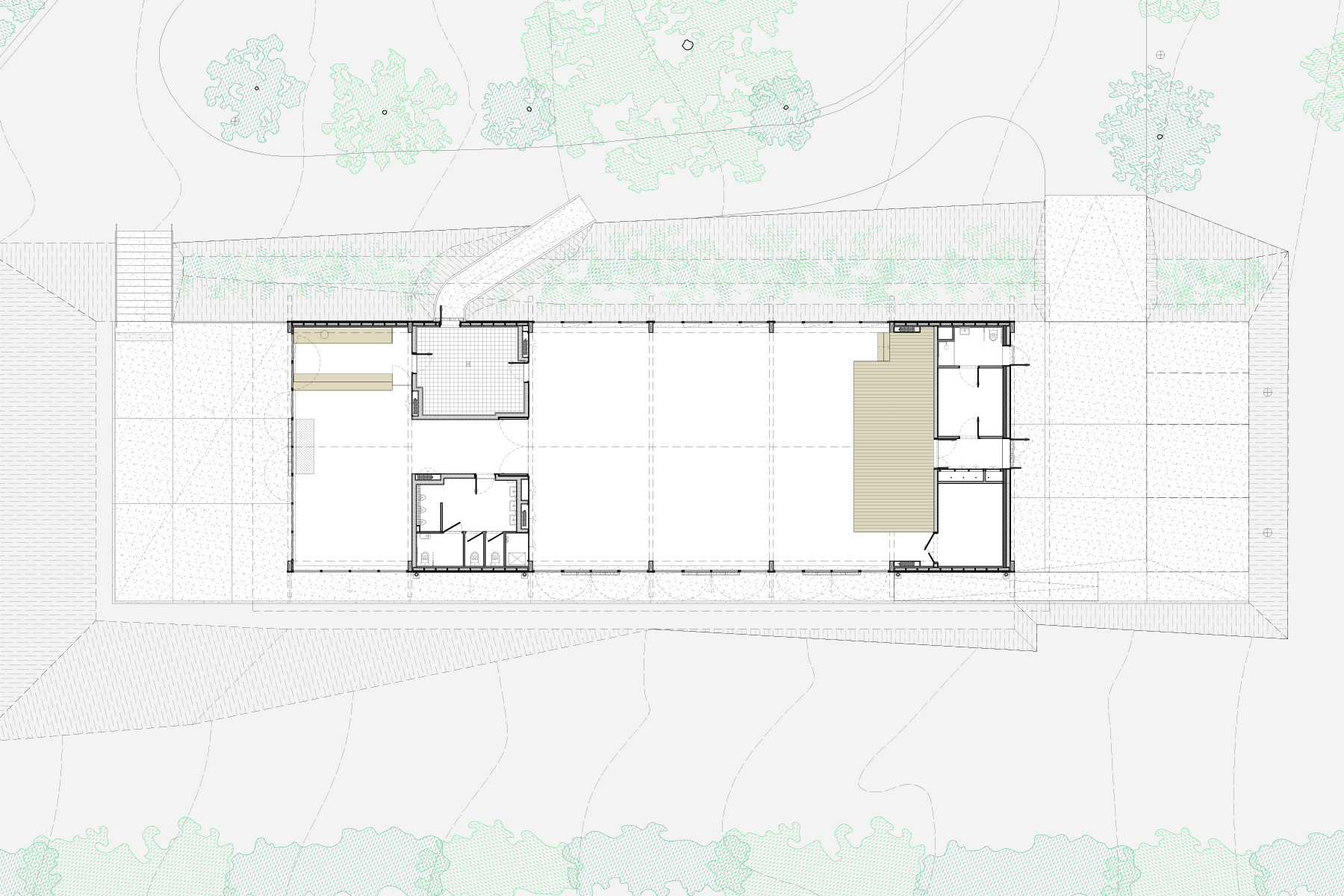 Panorama, bureau d’architecture : MSF : Construction d'une salle polyvalente