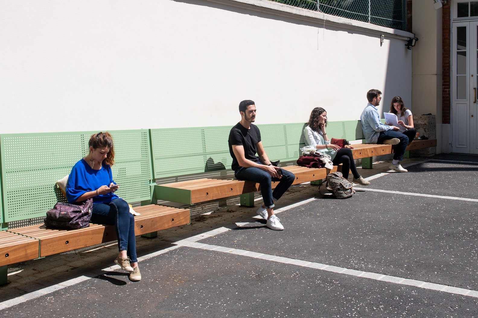 Panorama, bureau d’architecture : EPP : Cour de l'École de Psychologues Praticiens