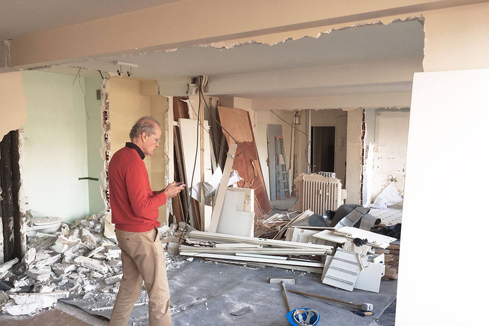 Panorama, bureau d’architecture : HPS : Transformation d'un appartement