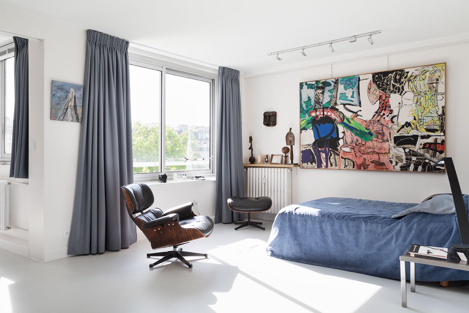 Panorama, bureau d’architecture : TWS : Réunion de deux appartements