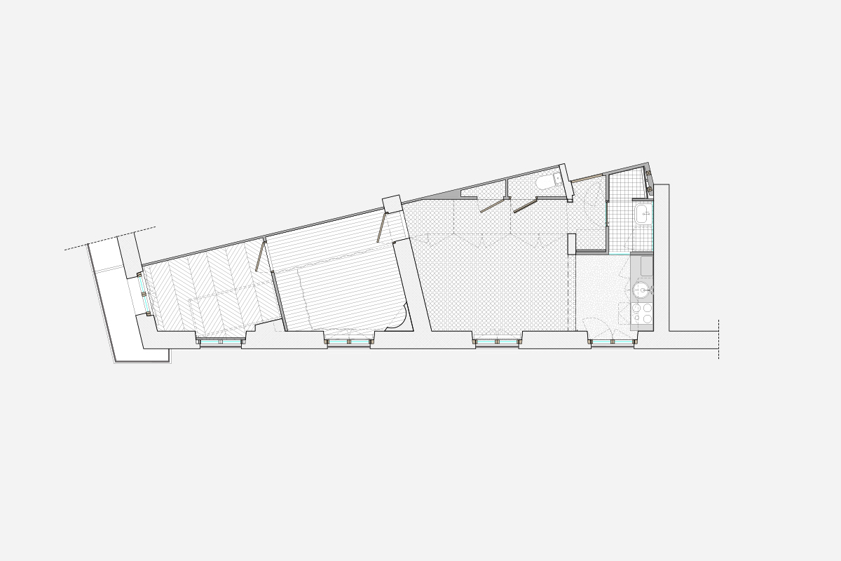 Panorama, bureau d’architecture : MPC : Réaménagement d'un appartement