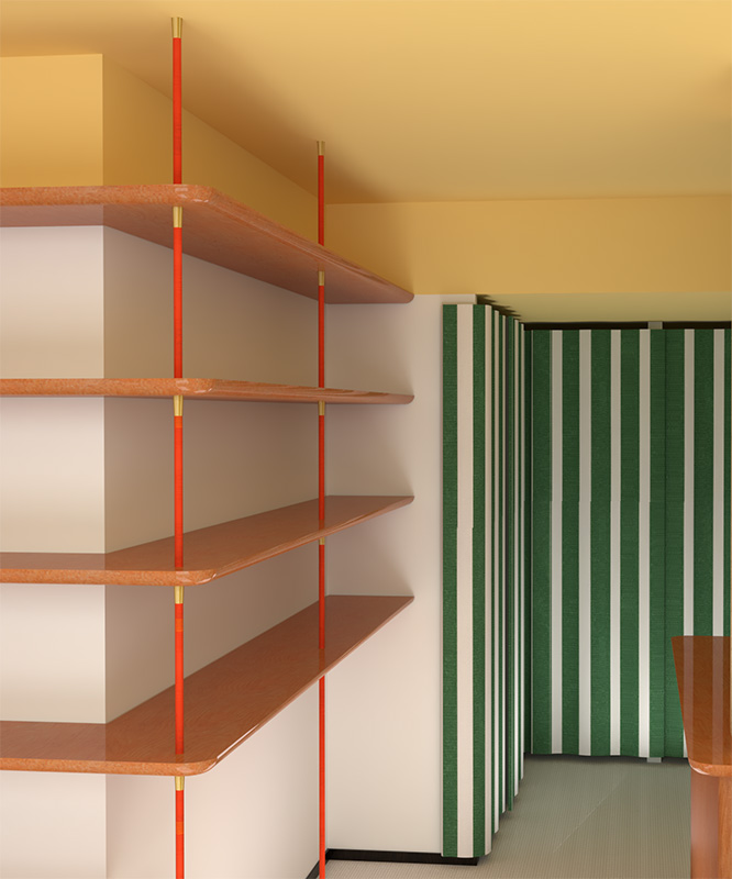 Panorama, bureau d’architecture - PVB - Concept pour une boutique pilote